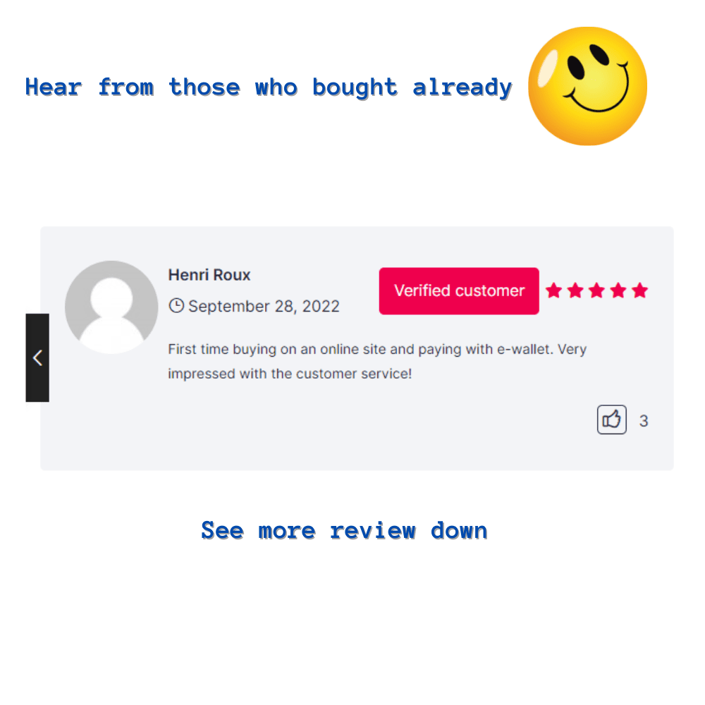 Hear from those who bought already (1)