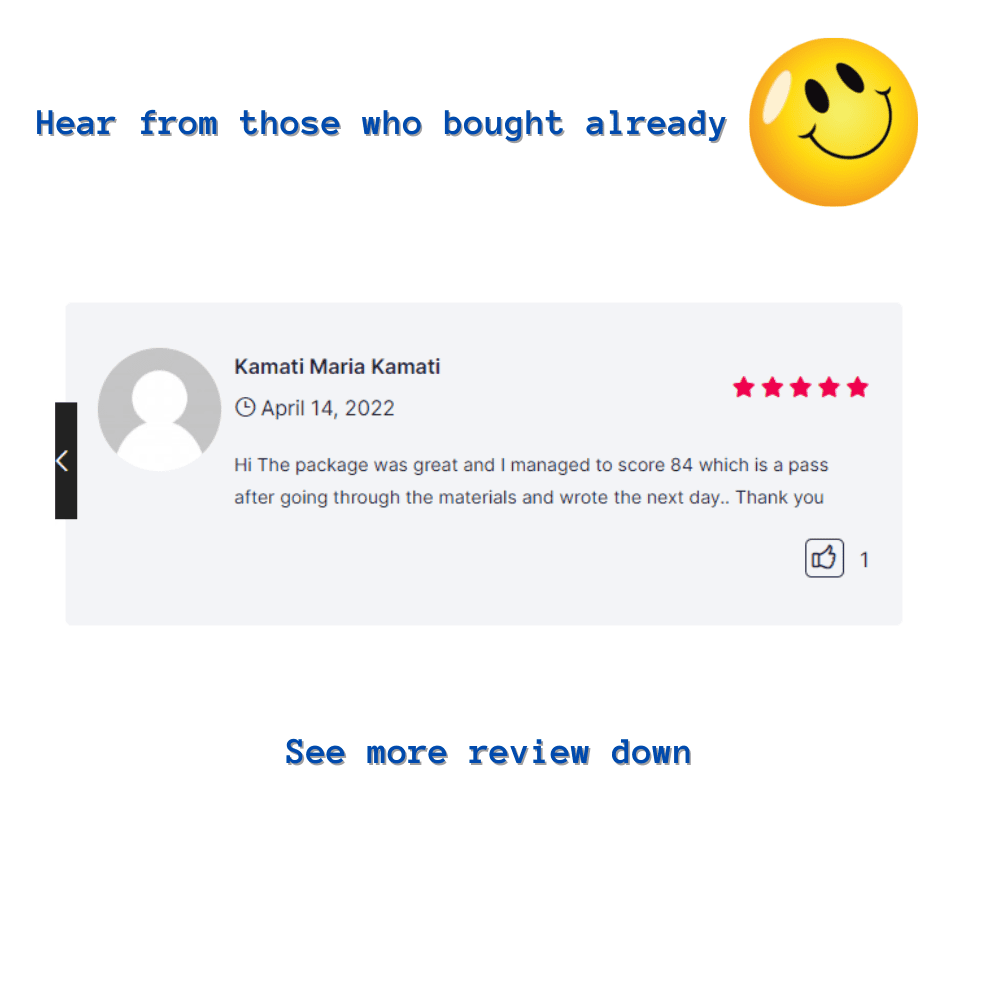 Hear from those who bought already (3)