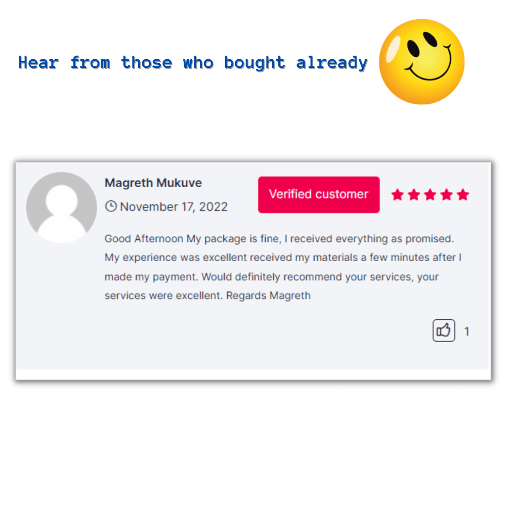 Hear from those who bought already